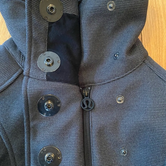 *rare* TWEED full length lululemon Audrey jacket - Picture 9 of 11